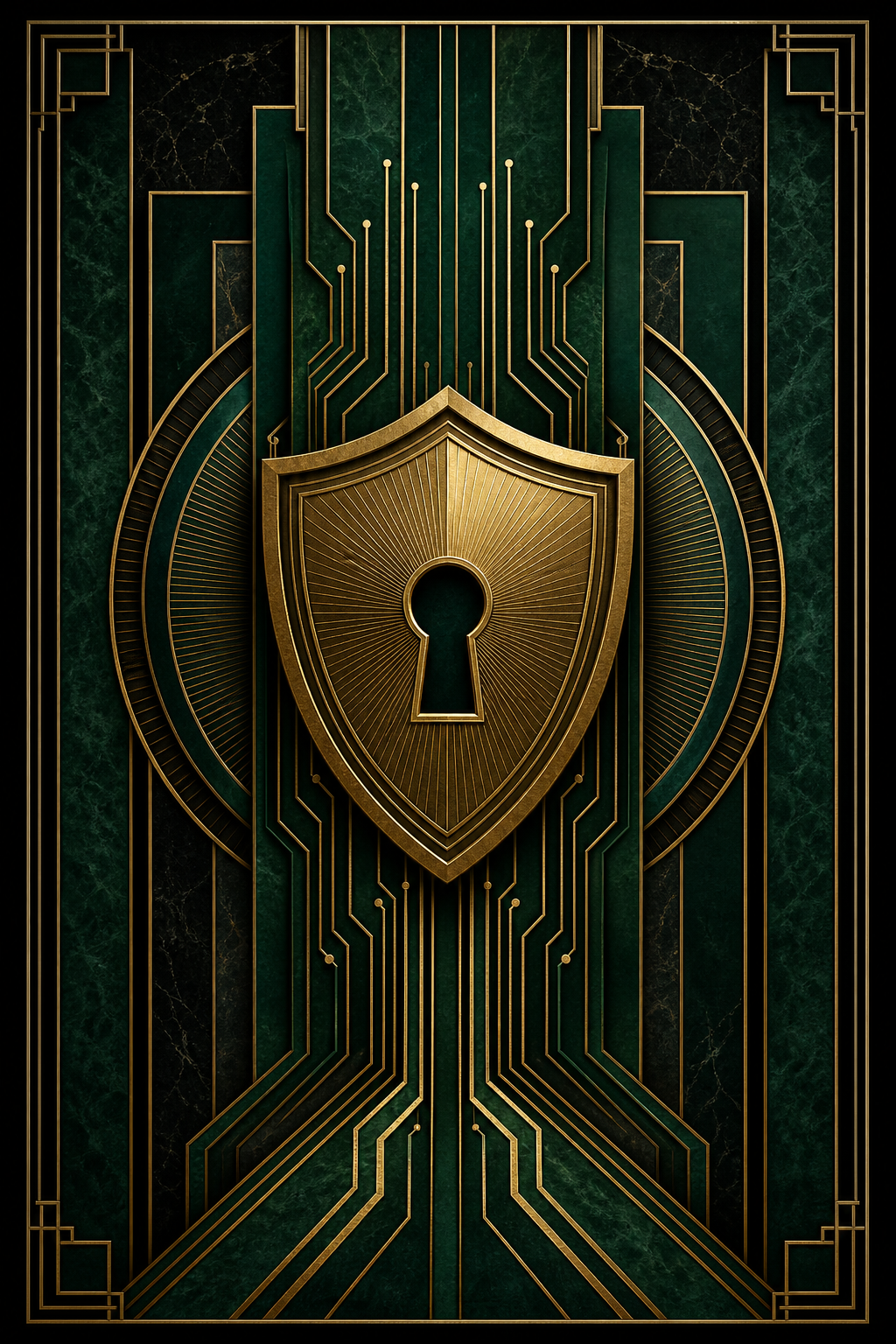 Illustrazione editoriale: Sicurezza e privacy